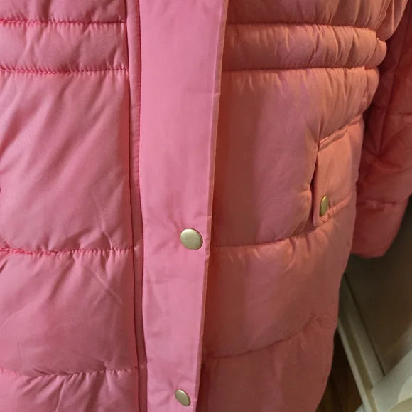 Stylish Warm Pink Talbot's Winter Coat - Picture 7 of 16